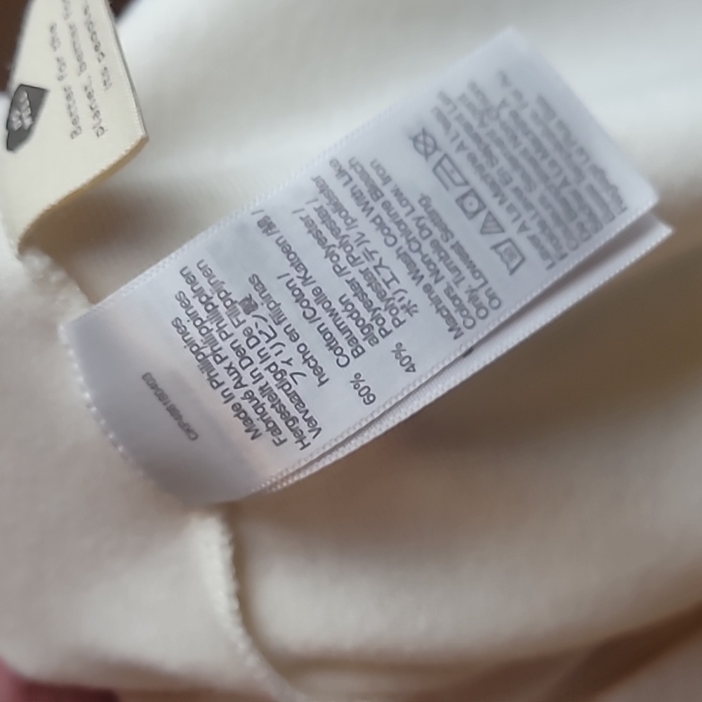 Madewell Piglet Mutton Sleeve Top Antique Cream Puff Sleeve Blouse Size XL - Picture 7 of 9